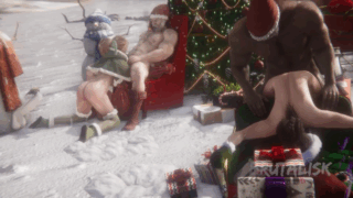 Tifa e Aerith Punidas ao Serem Pegas Roubando do Papai Noel