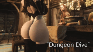 A Descida no Dungeon: Uma Paródia Erótica de The Elder Scrolls V: Skyrim