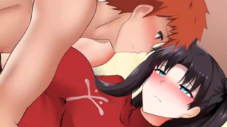 Tohsaka Rin Uma Maga Sensual