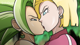 A Guerreira Kefla Enfrenta a Android 18